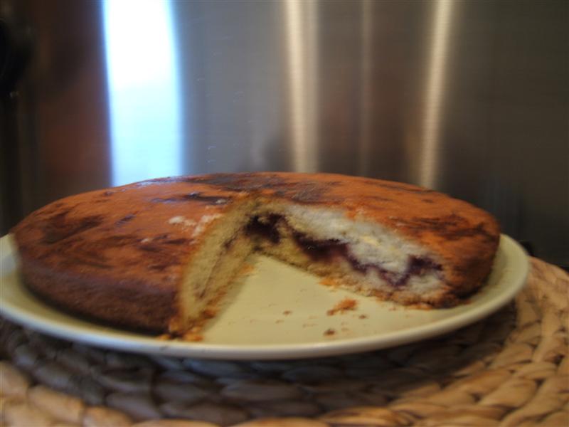 Galette au beurre à la confiture