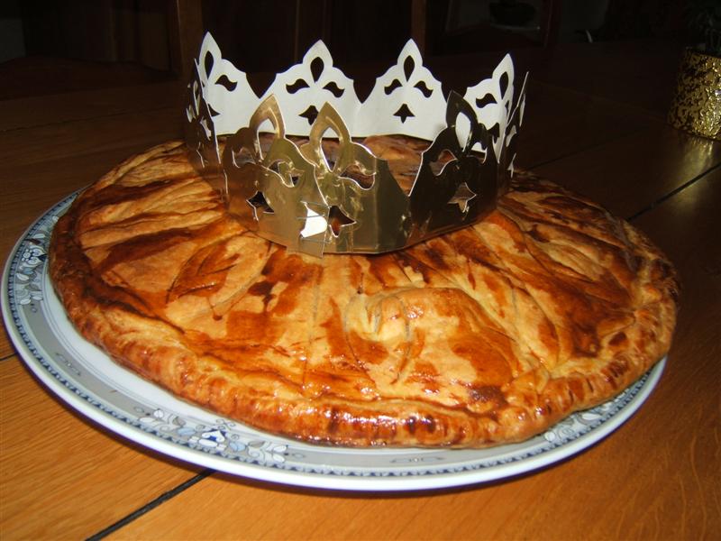 Galette des rois frangipane