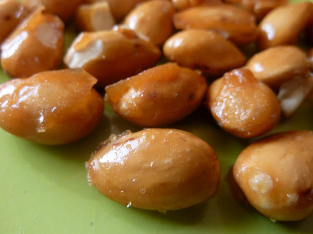 Recette - Amandes caramélisées - La cuisine de Martine