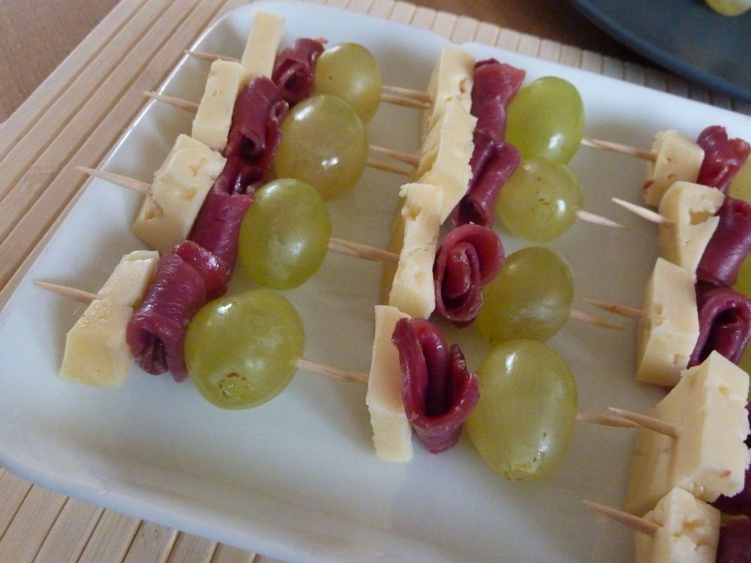 Recette Brochettes festives La cuisine de Martine