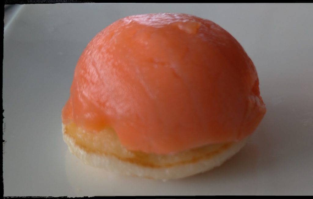 Recette - Mini dôme de saumon au fromage frais - La cuisine de Martine