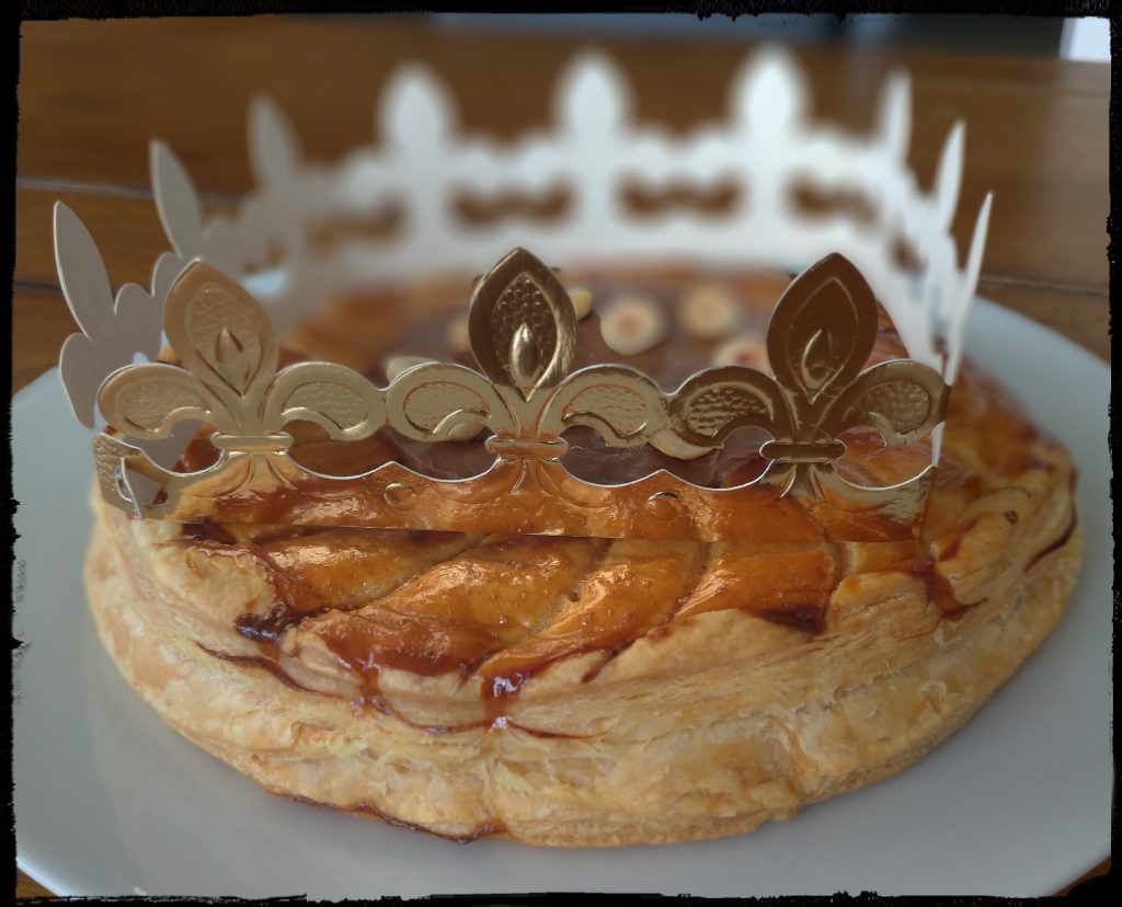 Recette Galette des rois aux noisettes et chocolat